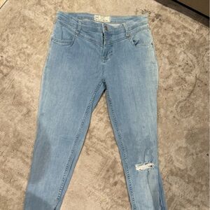 Free People Denim Blue Jeans